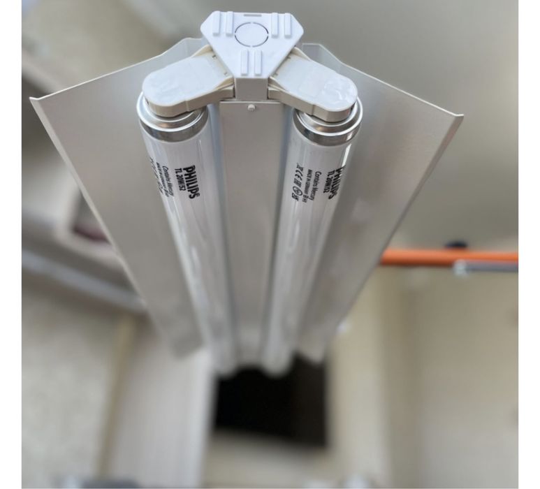 Лампа от желтушки