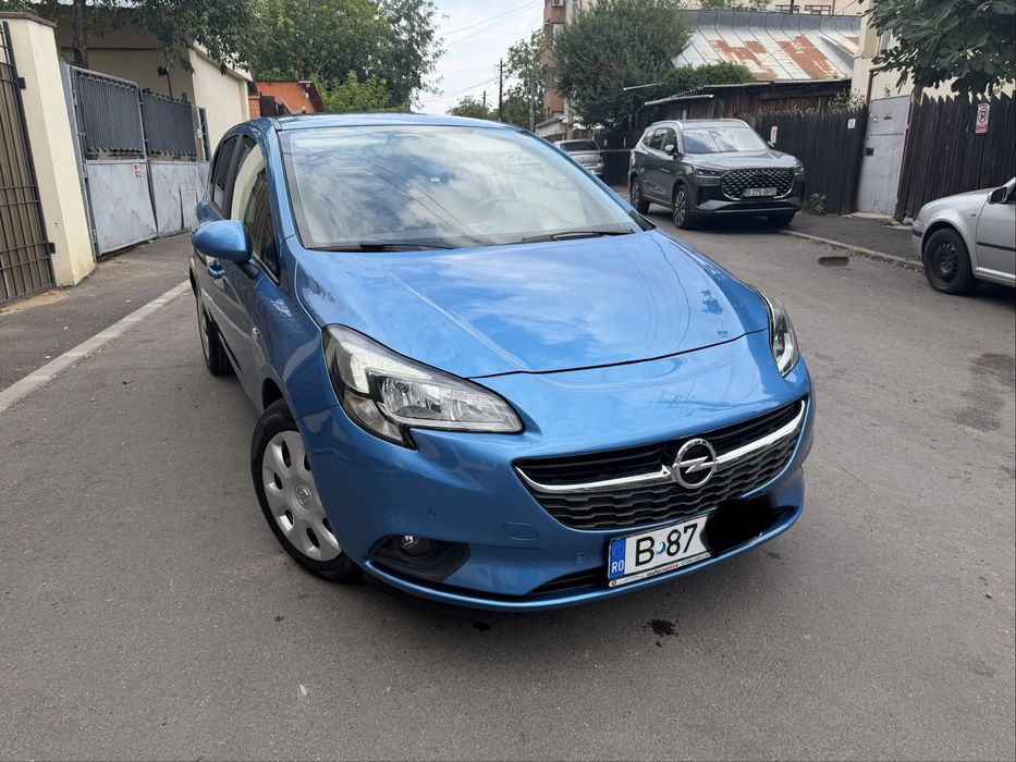 Opel Corsa E 1.4 turbo 101 cp an 2017 80.000km reali extra full