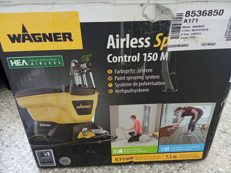 Нова машина за боядисване Wagner