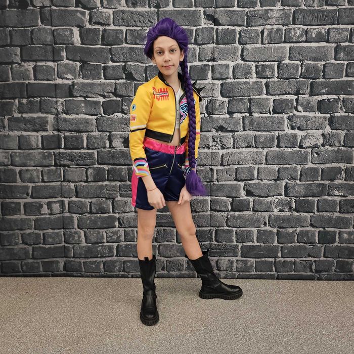 Rumi Kpop Demon Hunters Costum Anime pentru Copii Handmade Premium Cosplay pentru Petreceri și Evenimente