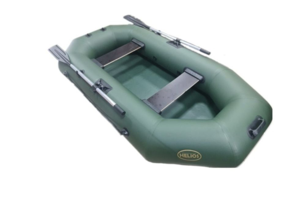 Надувная лодка Helios 25ТР зеленый