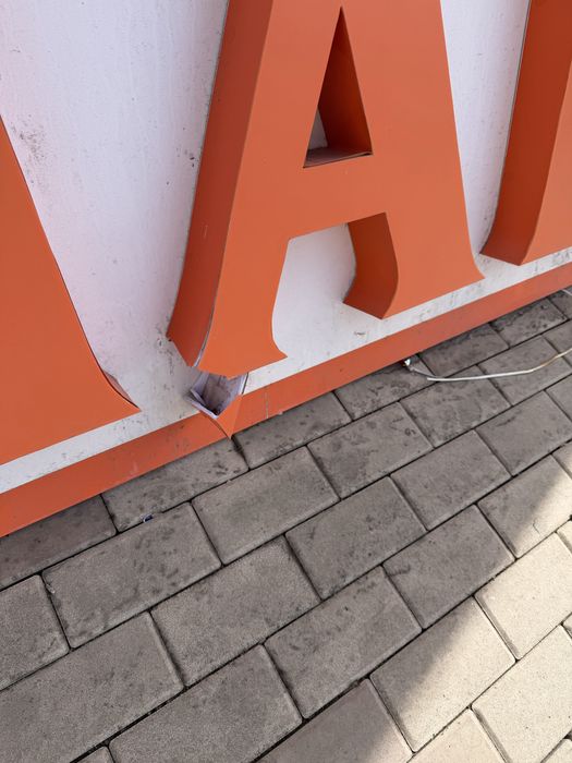 Рекламная 3д вывеска