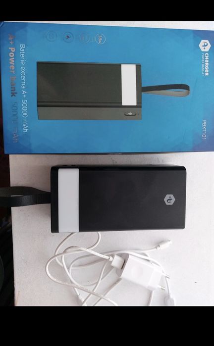 Baterie externă A+, 50.000 mAh