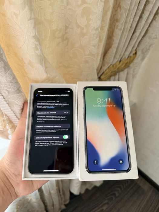 iPhone X/64Gb - В хорошем состоянии
