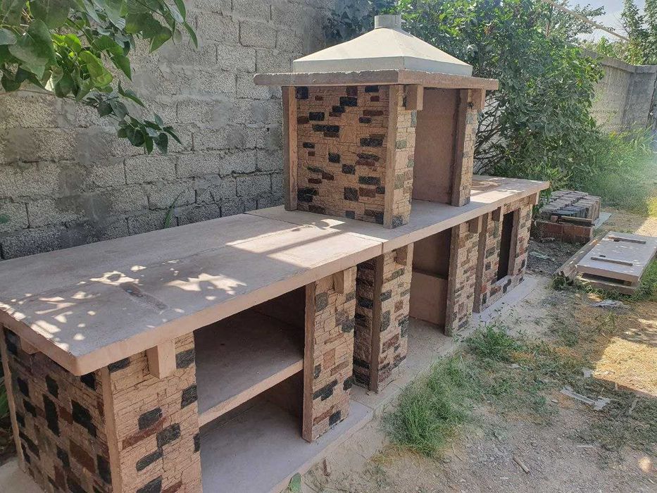 Летняя кухня Барбекю (Лего)