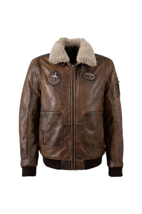 Geaca de Piele Barbati Mauritius Maro MMJolvin