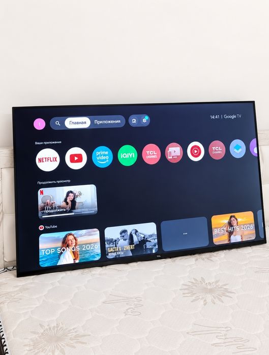 Телевизор TCL 55V6B 55" (138 см), 4K Ultra HD, Google TV
