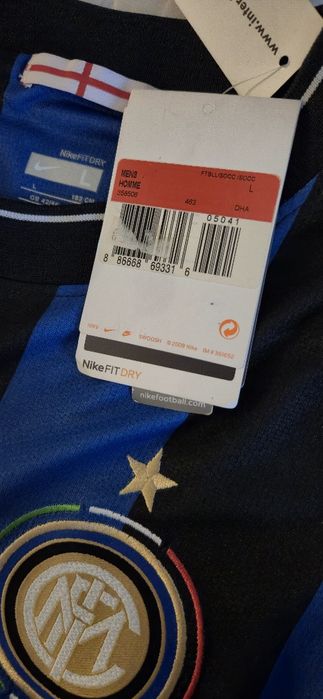 Vând tricou fotbal Nike Inter Cristian Chivu,cu semnătura originală