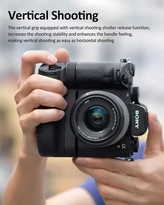 Батериен грип за фотоапарати Sony A7 III , A9 , A7R III , Battery grip