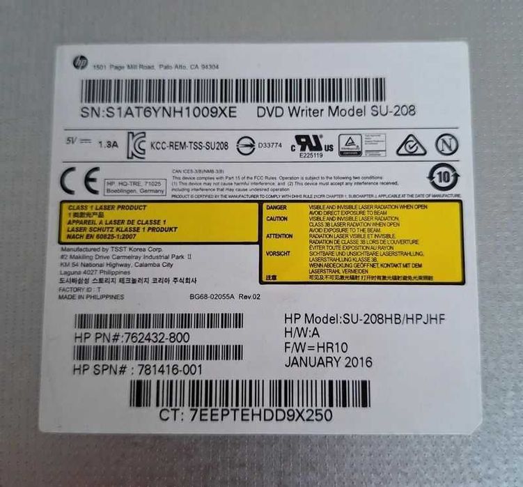 HP ProDesk 400 G3 SFF CPU Intel i3-6100 3.7GHz 4GB RAM HDD 500GB DVD