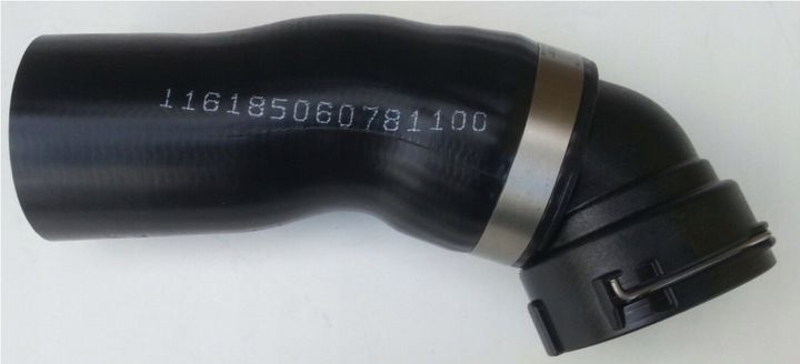 Furtun intercooler, supraalimentare Bmw Seria 3 E90/E91/92/93 2005-2013, diametru 55 mm, cauciuc, RapidAuto 2040PT-5