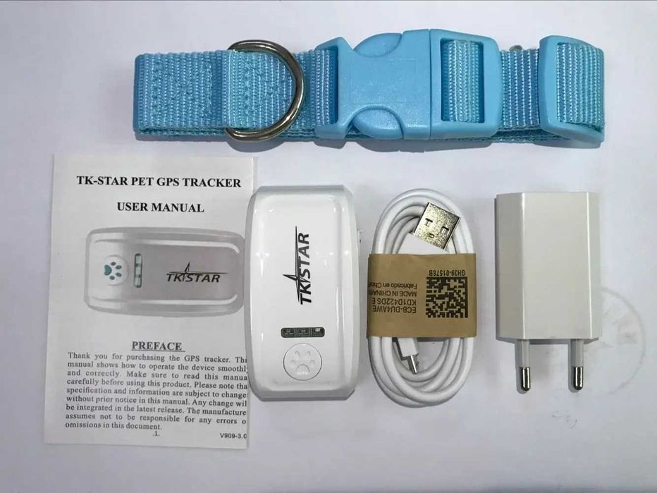 GPS Тракер, 5G SIM карта, за Локализация на  Животни, Деца, Автомобили