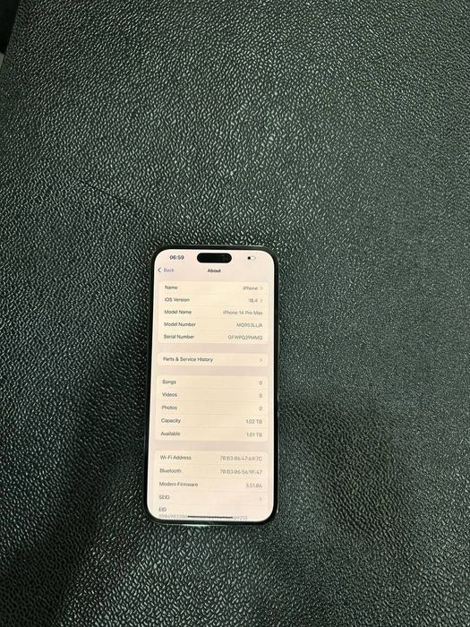 iPhone 14 Pro Max 1Tb 91%
