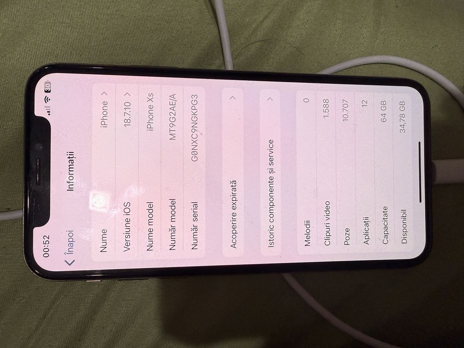 Iphone XS 64Gb vand
