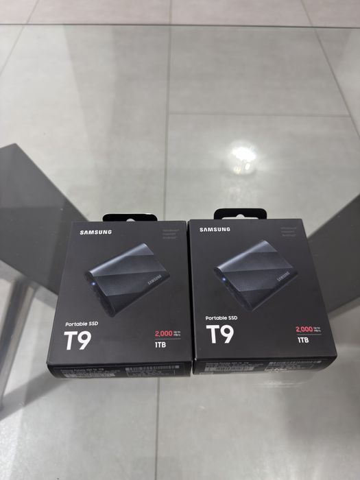 SSD Extern Samsung T9 black 1TB • NOI / SIGILATE•
