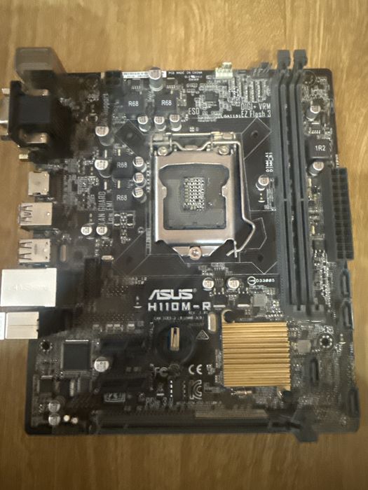 Sursă 500W funcțională + Placă de bază ASUS H110M-R defectă