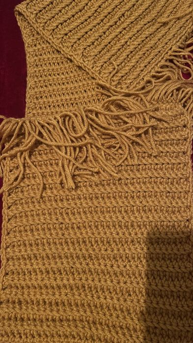 Шарф зимний теплый