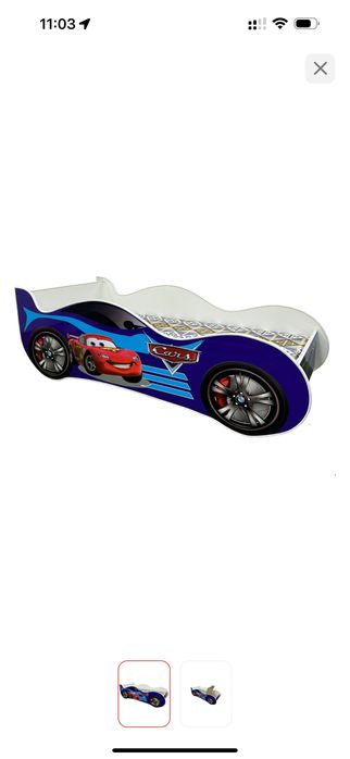 Кровать машинка детская