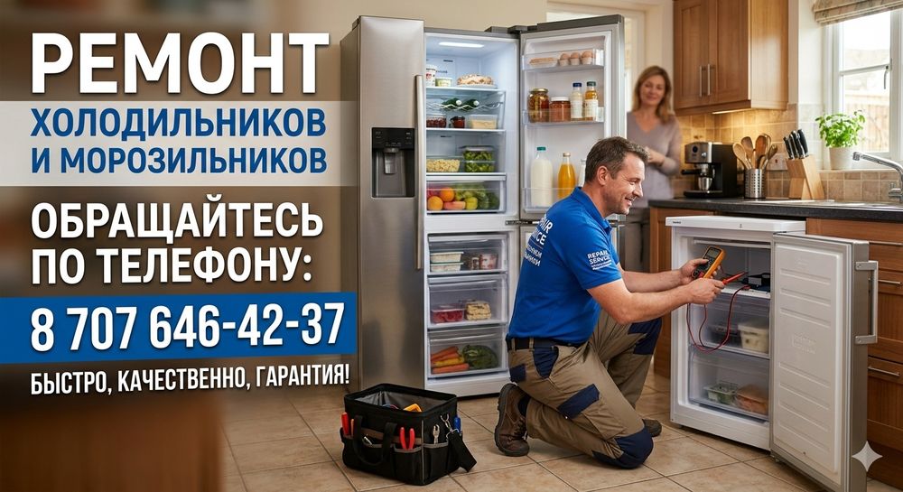 Ремонт холодильников и морозильников