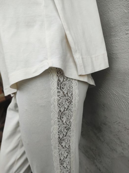 Pijama Bridal Yamamay bumbac fin elastic si dantela