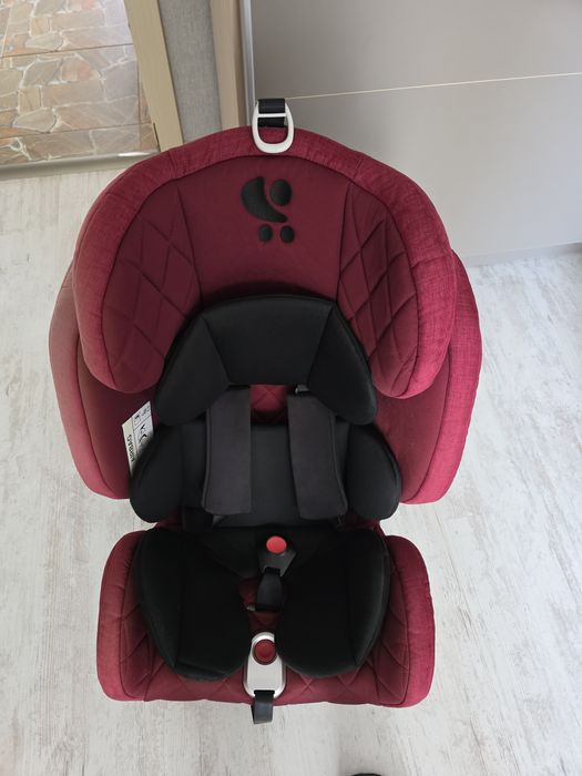 LORELLI Premium въртящ се детски стол за кола 0-36 кг. ROTO ISOFIX 360° RED&BLACK