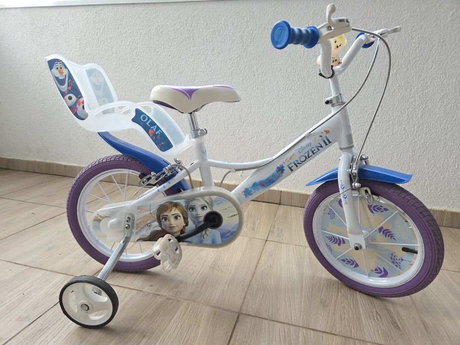 Bicicleta fetite Frozen  roti 14'