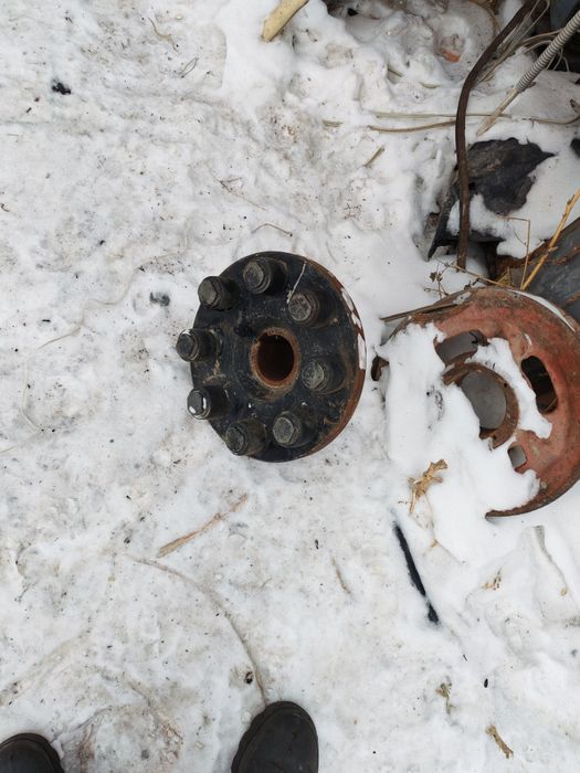 Тормозная рамка с барабаном