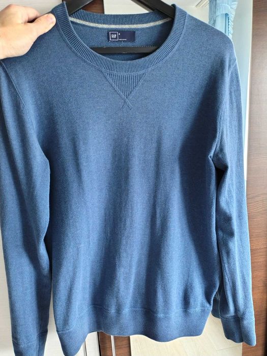 Bluzon GAP Men Cotton Crewneck Sweatshirt Sweater Size S but fits M/L
