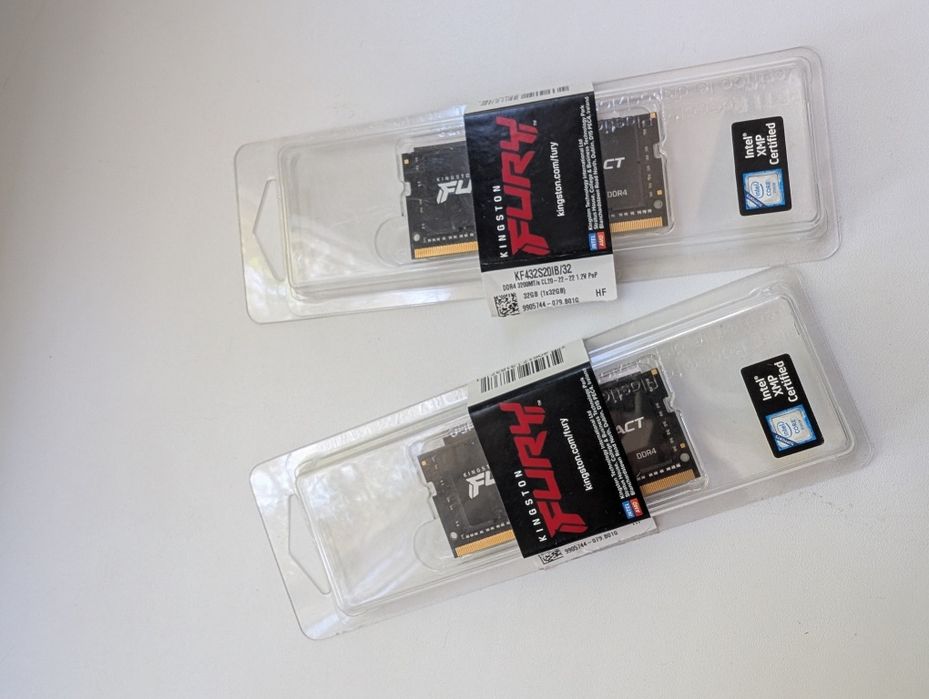 ОЗУ Kingston FURY Impact DDR4 3200Mhz SODIMM 64GB
