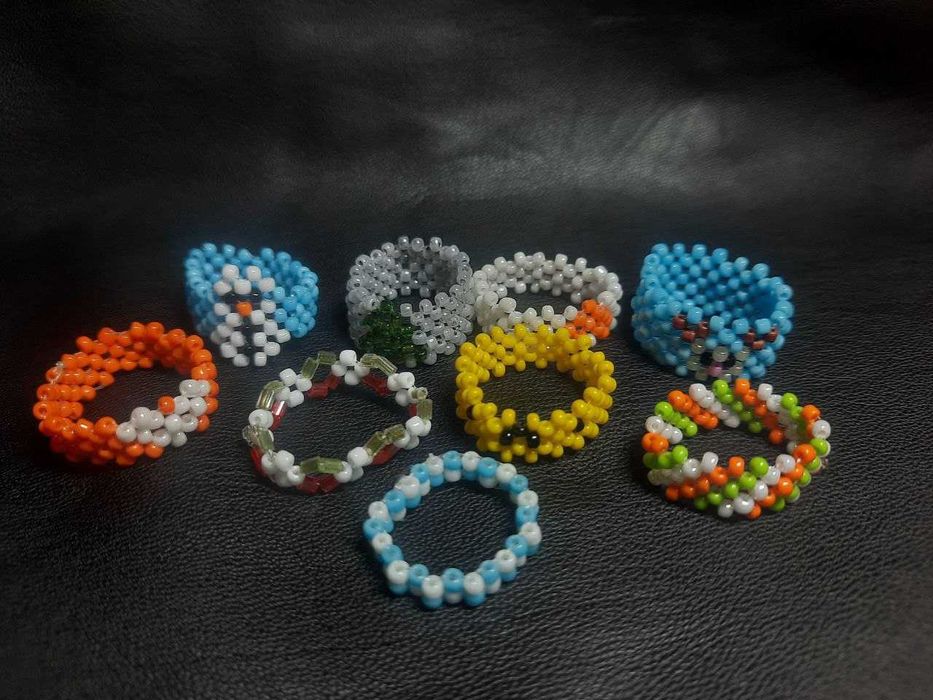Кольца из бисера
