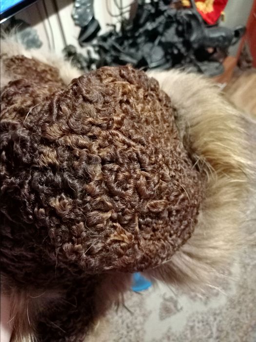 Продам шапку ушанку каракуль ссср