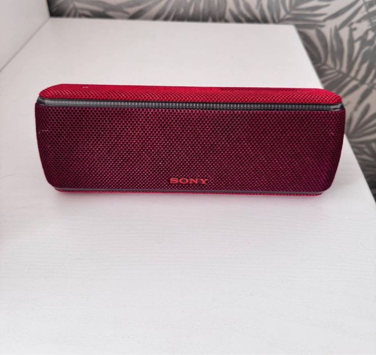 Колонка sony красная беспроводная, блютуз колонка