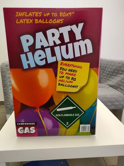 Butelie heliu pentru 50  baloane | Heliu petreceri, botez, nuntă, livrare rapidă