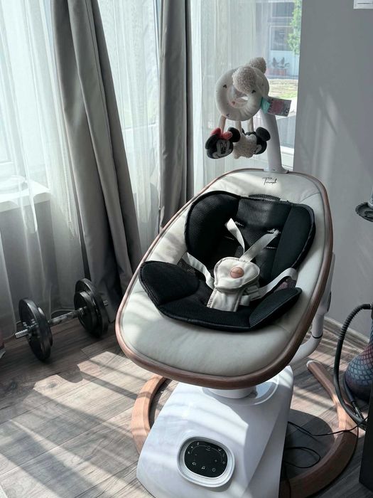 Бебешка люлка Cangaroo Triumph, сива.