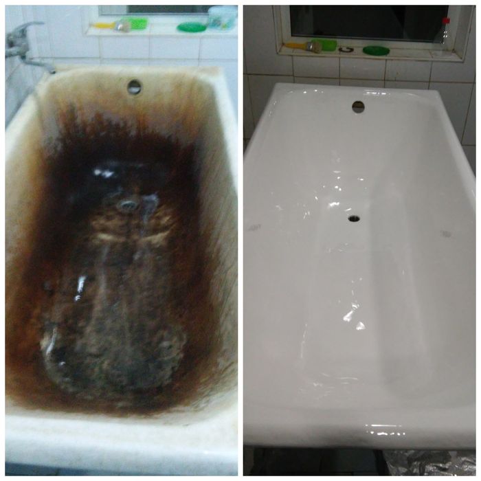 Эмалировка ванн по немецкой технологии. Ремонт.Реставрация.Эпоксин. Эк