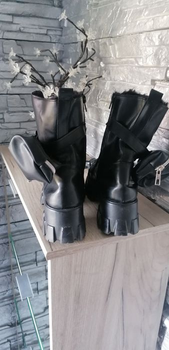 Ghete îmblanite piele eco mărimea 38