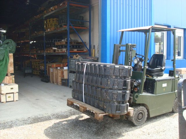 Senile de cauciuc  pt. Miniexcavatoare