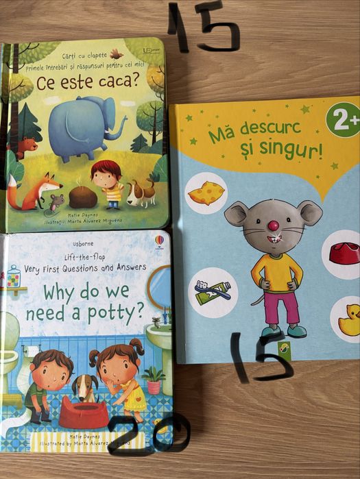Carti potty training (usborne, alte edituri)