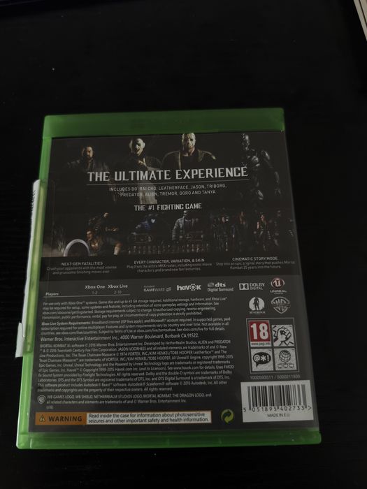 Joc MORTAL KOMBAT XL compatibil cu Xbox One & Seriile X/S