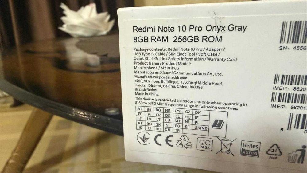 продам смартфон xiomi редми note 10 pro