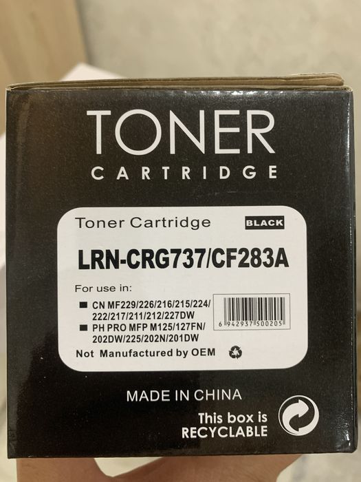 КАРТРИДЖ CF283A для принтеров HP и CANON