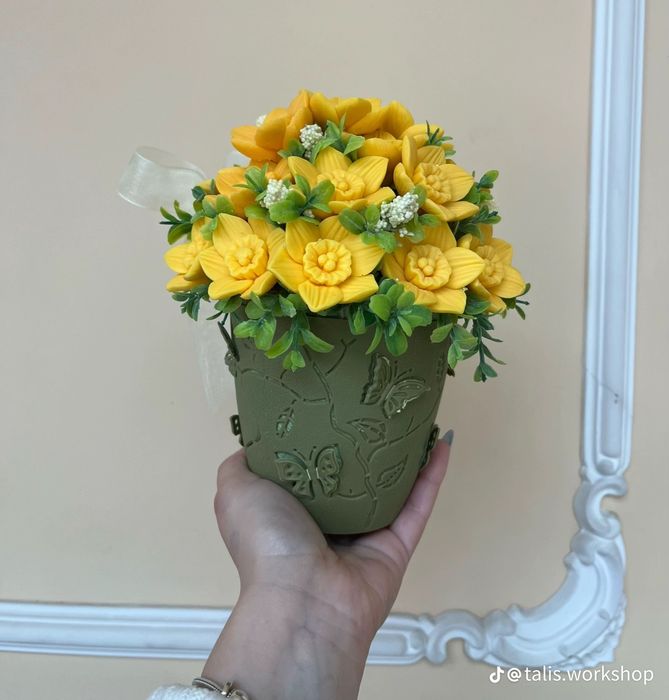 Сапунени букети, свещи