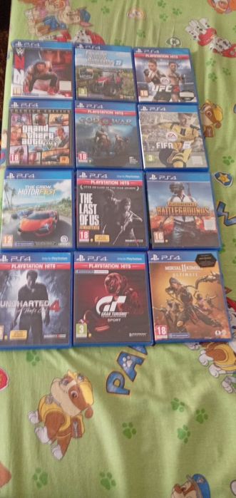 Продавам игри за PS 4