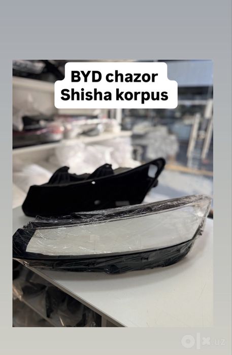 BYD shisha va korpus  fara