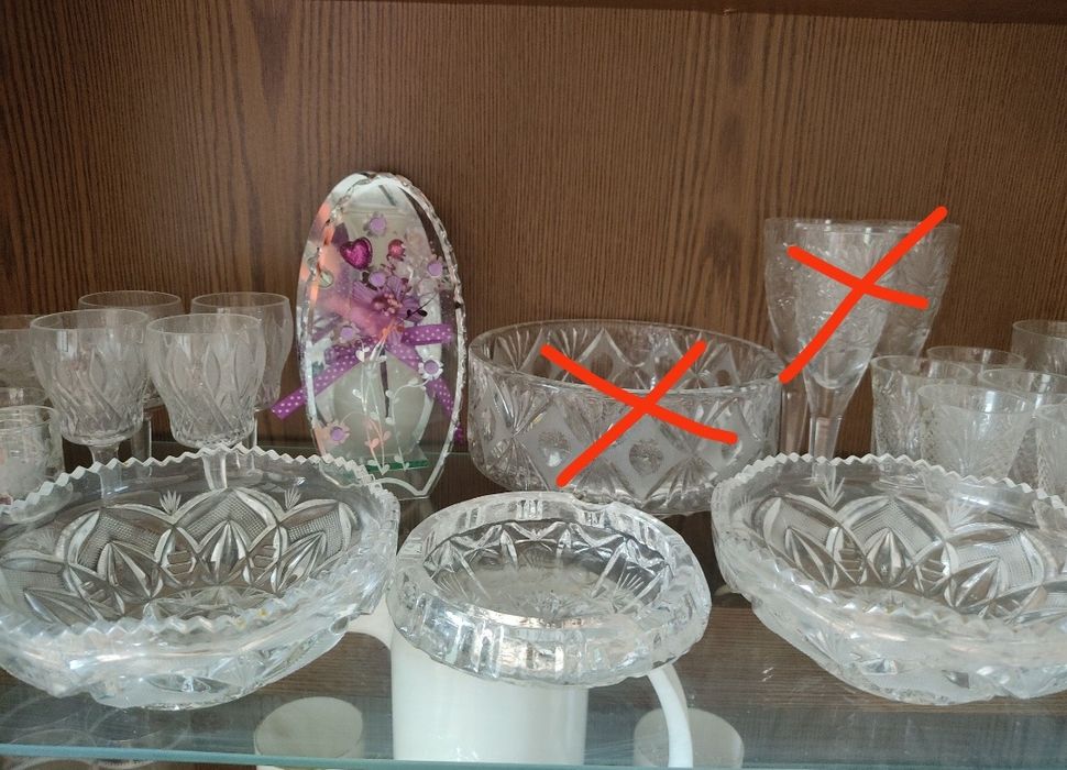 Продам хрустальную посуду