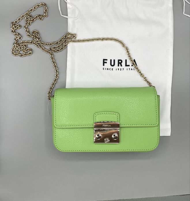Furla Metropolis Mini нова зелена wasabi