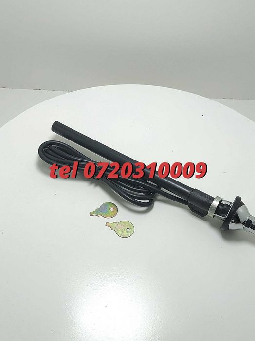 Antena Radio Radio Vehicul Mare Montare In Aripa Telescopica Manuala Pentru Conectare Si Redare Audio Pe Echipamente Compatibile