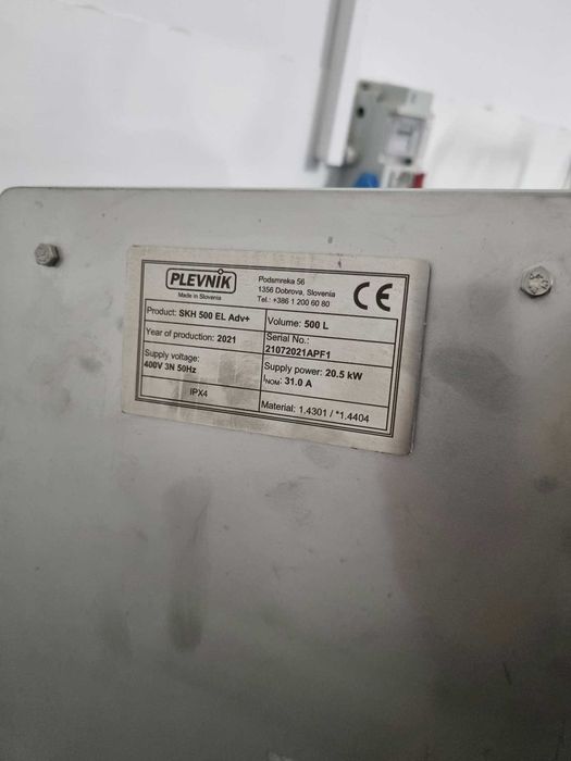 Pasteurizator lapte 500litri