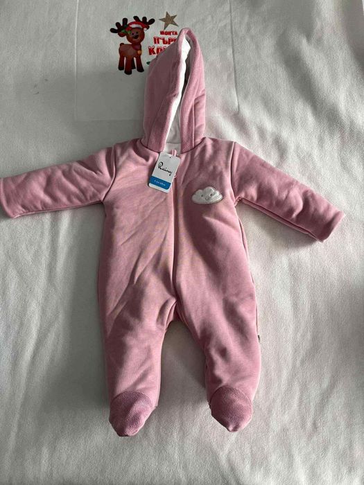 Бебешки гащеризон, космонавт, ромпър 68