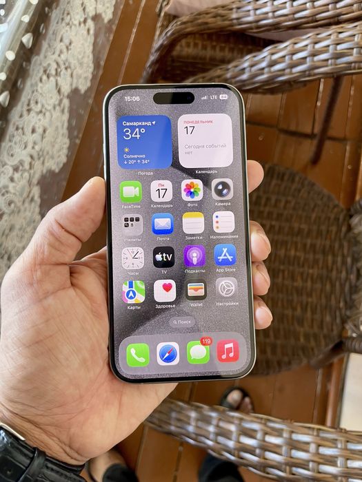 Продам iPhone 15 Pro 128GB Sim телефон в отличном состоянии.
